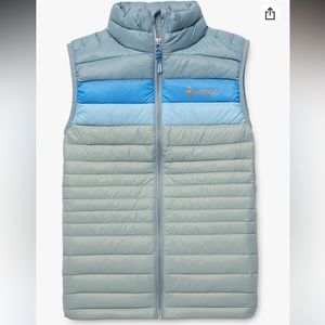 NWT Cotopaxi Fuego Down Vest - Women's Bluegrass & Silver Leaf Size Medium